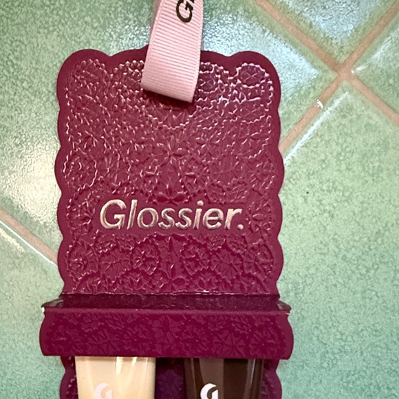 NWT Glossier Limited Edition Balm Dotcom Duo Holiday 2024 - Biscotti & Espresso - Picture 6 of 6